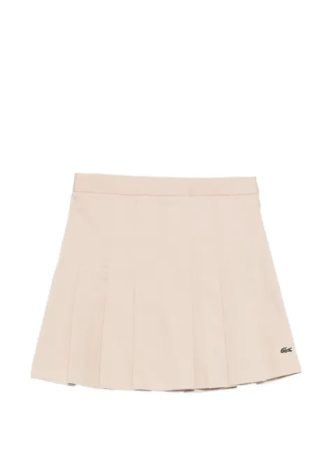 Lacoste pleated mini skirt Neutrals JF8001