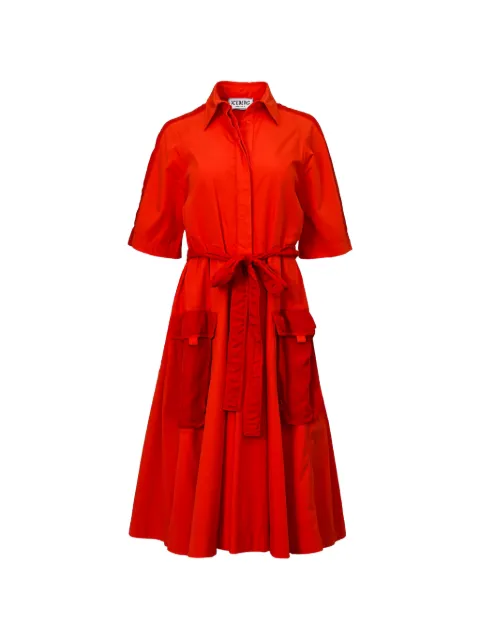 Iceberg patch-pocket belted dress Red 23EI2P0H07100324457SS23
