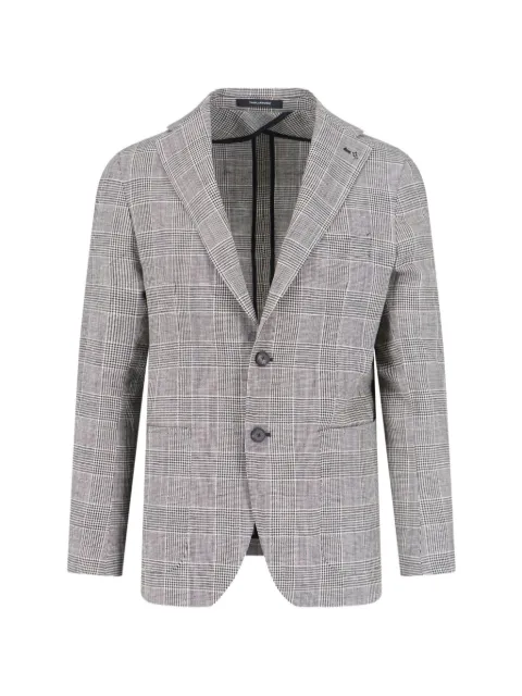 Tagliatore checked blazer Grey 1SMC22KPE340338