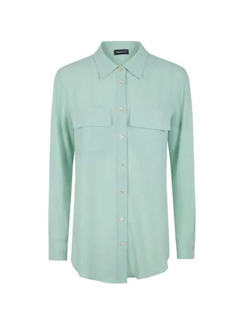 DRHOPE flap-pocket shirt Green 13424356