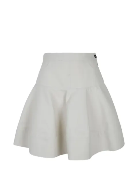Vivetta float-bottom mini skirt Neutrals VS1GO0129TE104