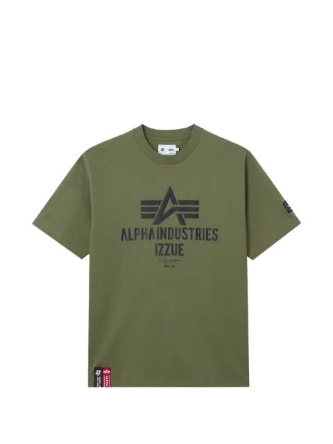 izzue logo T-shirt Green IZXTEM00647X