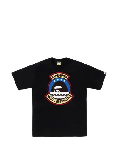 A BATHING APE® graphic T-shirt Black 001TEM301048M