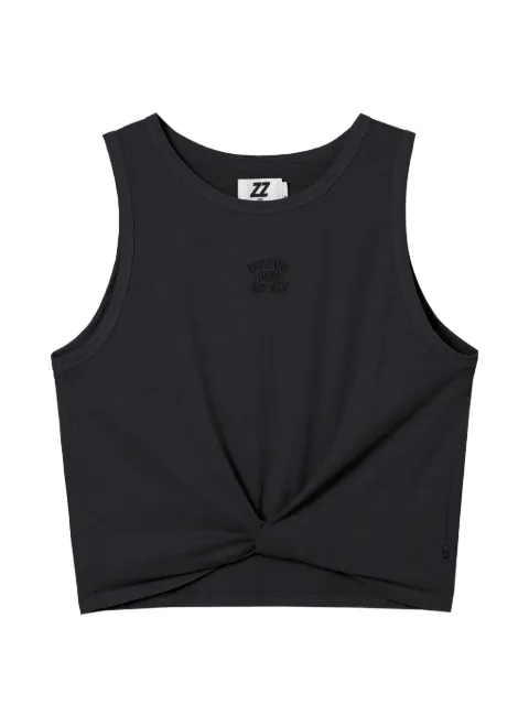 izzue knot-detail tank top Black IZXVTW00948X