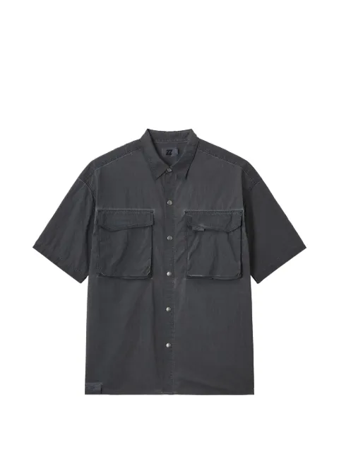 izzue flap-pocket shirt Grey IZXSRM00410X