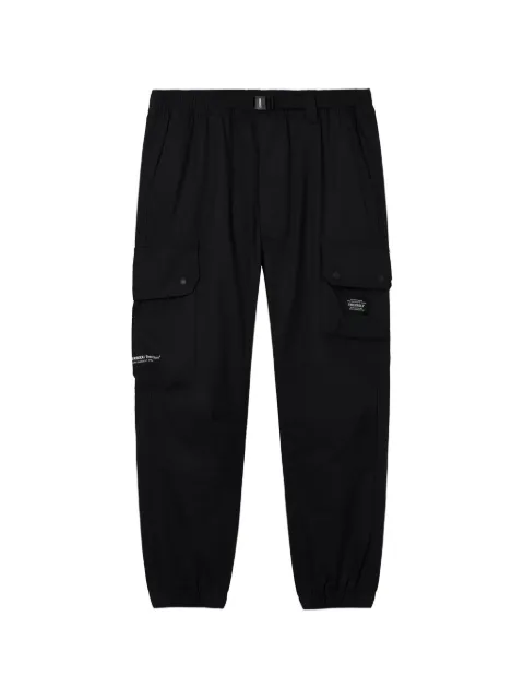 FINGERCROXX belt-loop pocket track pants Black FFXPTM01287X