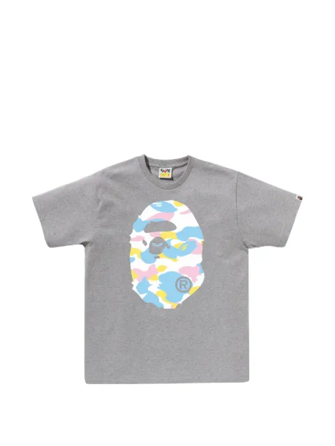 A BATHING APE® camouflage T-shirt Grey 001TEM301026M