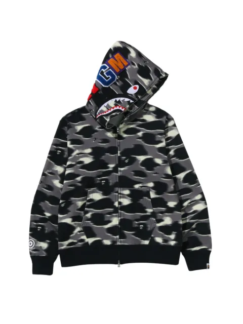 A BATHING APE® full-zip hoodie Black 001ZPM301304M
