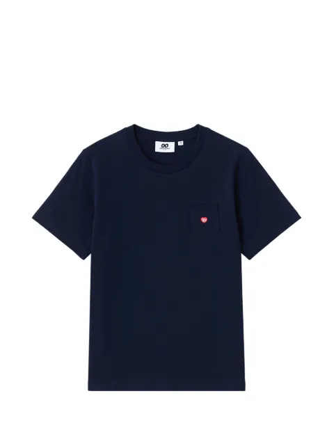 CHOCOOLATE heart-motif T-shirt Blue B1XTEW01117X
