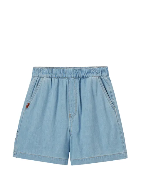 CHOCOOLATE logo-patch shorts Blue B1XSPW01095Y