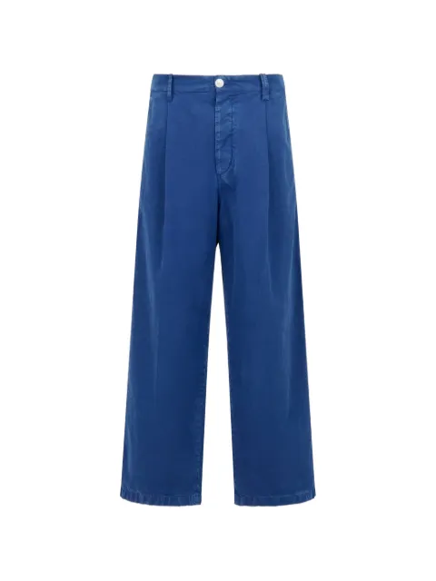 Marni cotton wide-leg trousers Blue PUMU0339G0USCZ18