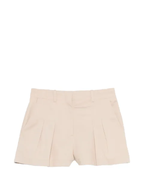 Lacoste pleated tailored shorts Neutrals FF0175