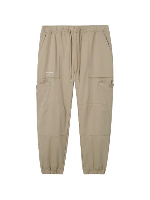 FINGERCROXX drawstring pocket track pants Neutrals FFXPTM01284X