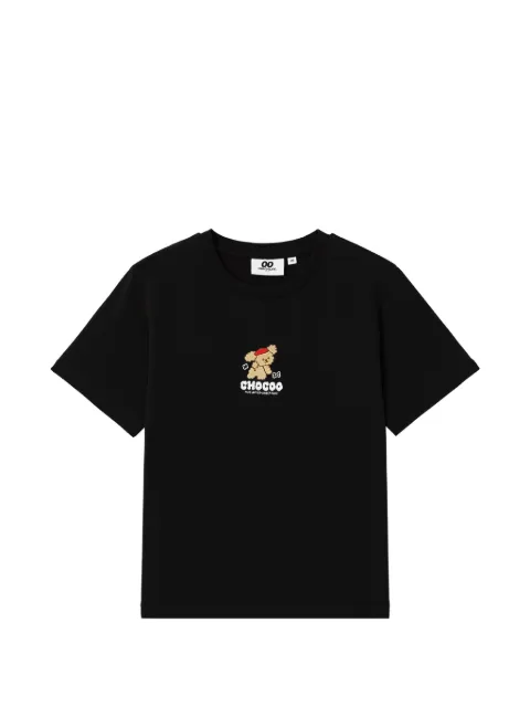 CHOCOOLATE logo-embroidered T-shirt Black B1XTEW01038X