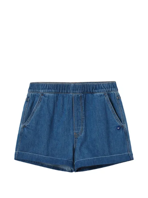 CHOCOOLATE logo-patch shorts Blue B1XSPW01092Y