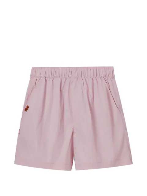 CHOCOOLATE logo-patch shorts Pink B1XSPW01095X