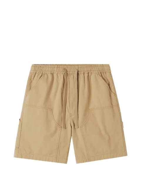 FINGERCROXX patch pocket drawstring shorts Neutrals FFXSPM01305X