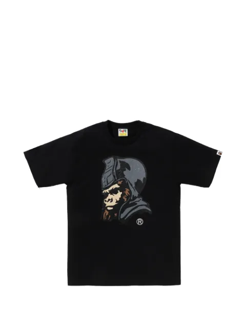 A BATHING APE® graphic T-shirt Black 001TEM301030M