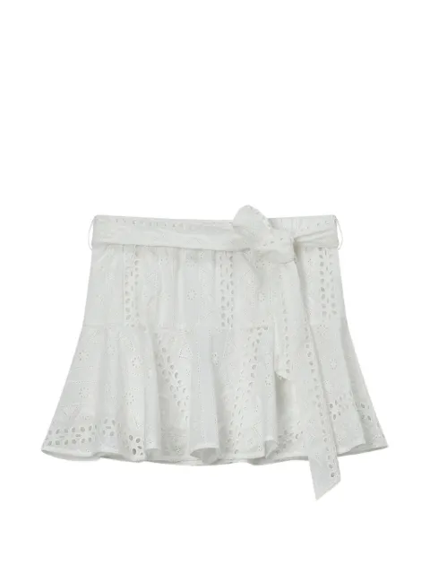 b+ab self-tie mini skirt White 6S163AS