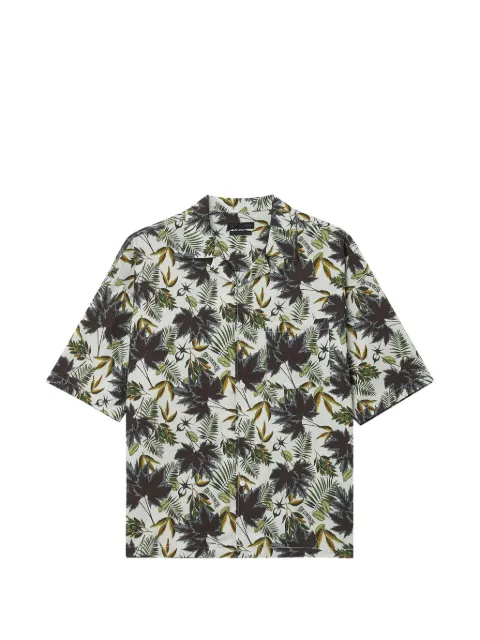 FIVE CM floral pocket shirt Neutrals 5CXSRM00479X