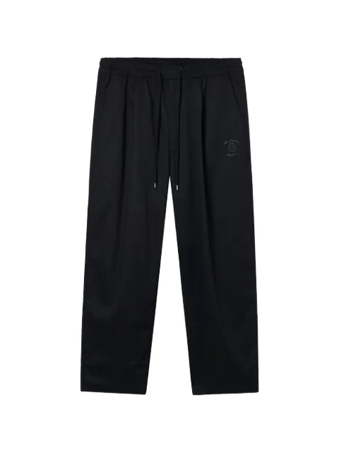 FINGERCROXX drawstring track pants Black FFXPTM01286X