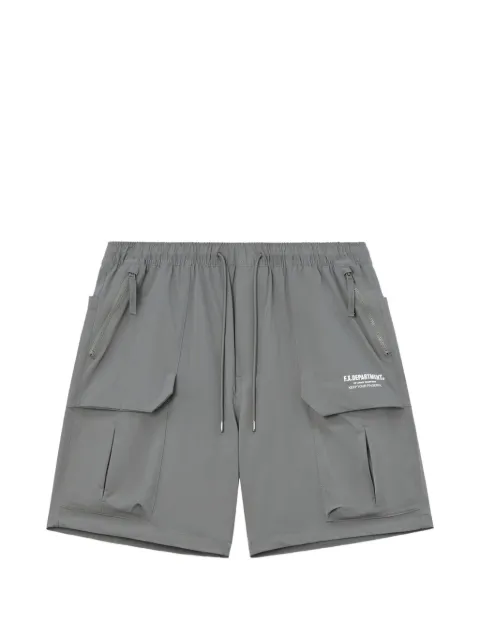 FINGERCROXX zip pocket shorts Grey FFXSPM01302X
