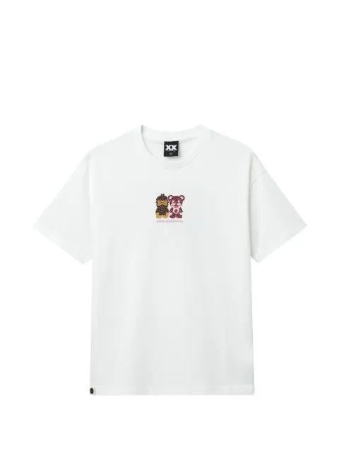 FINGERCROXX print T-shirt White FFXTEW01425X