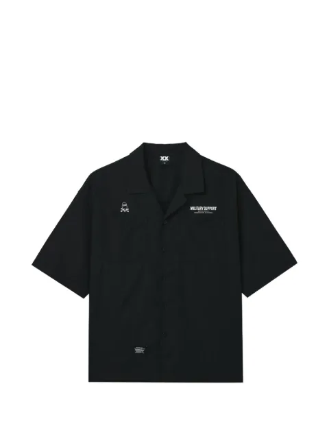 FINGERCROXX short-sleeve shirt Black FFXSRM01281X