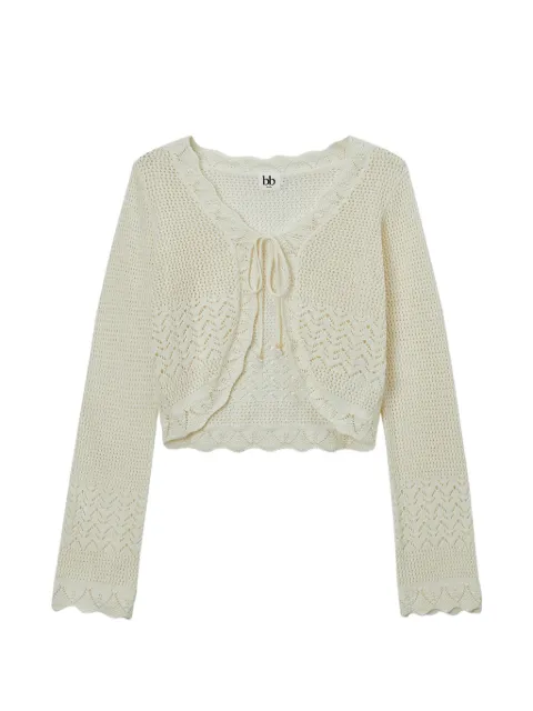 b+ab self-tie cardigan Neutrals 6S314AS