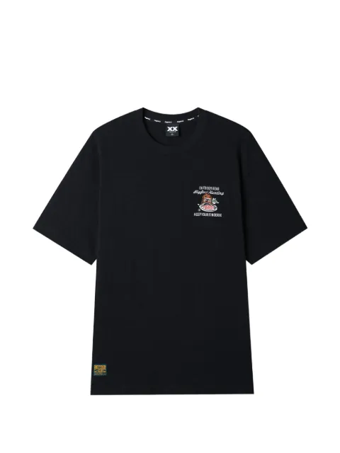 FINGERCROXX graphic-print T-shirt Black FFXTEM01332X