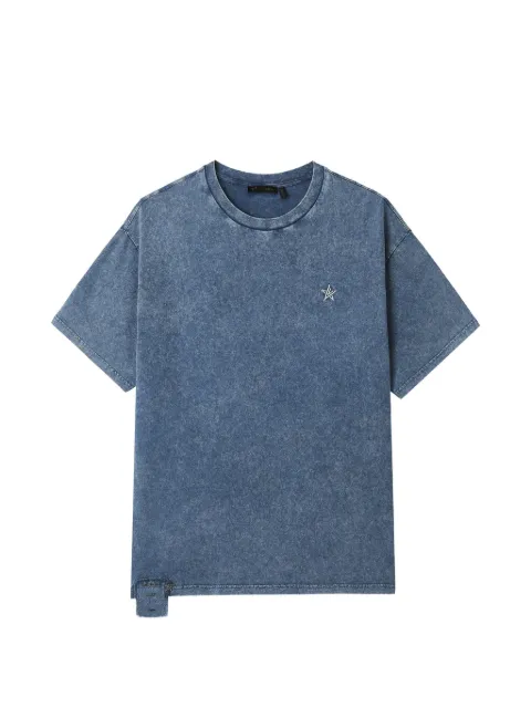 FIVE CM star-appliqué T-shirt Blue 5CXTEM00444X