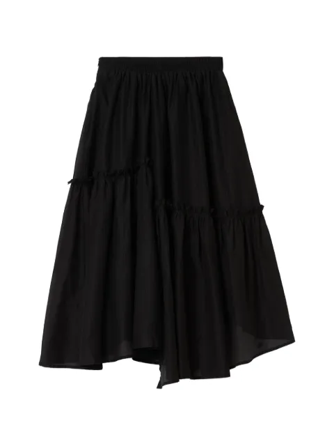 b+ab ruffled-detail skirt Black 6S166AS
