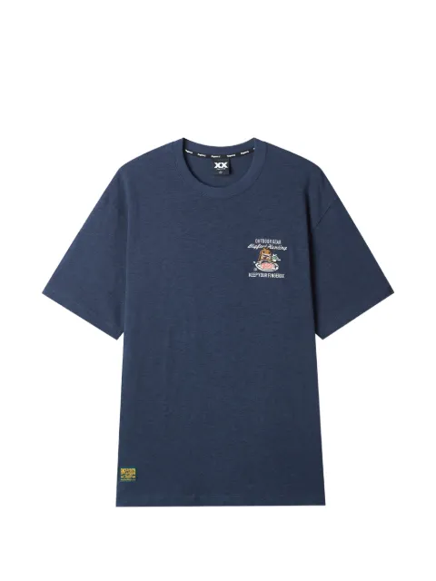 FINGERCROXX graphic-print T-shirt Blue FFXTEM01332X