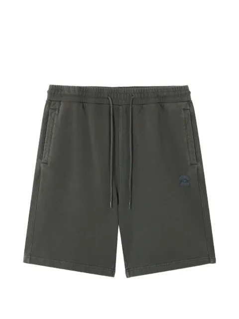 FINGERCROXX drawstring-fastening track shorts Grey FFXSPM01242X