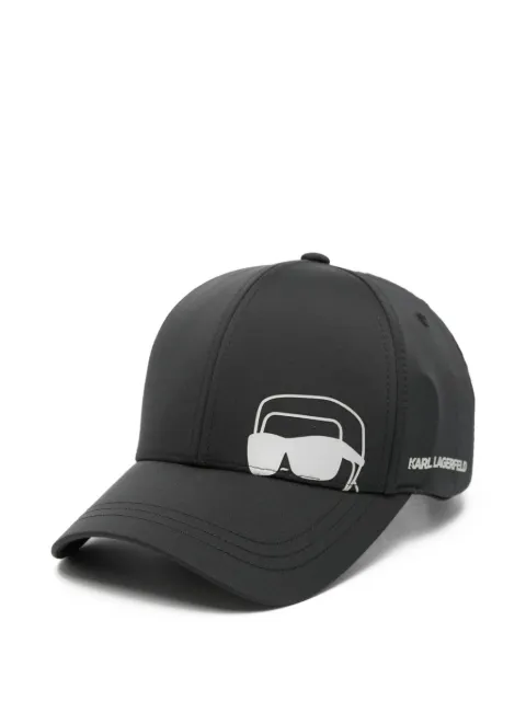 Karl Lagerfeld logo baseball cap Black 805611561124