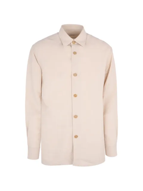 Alessandro Gherardi beige buttonned shirt Neutrals NEWCPO7680