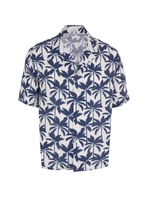 Alessandro Gherardi palm print shirt White MIAMI67666