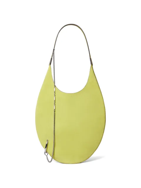 Tory Burch Pierced soft suede bag Green 178658