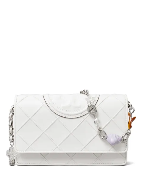 Tory Burch Fleming charm chain crossbody White 179021