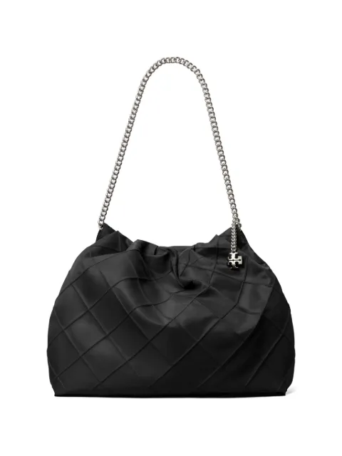 Tory Burch Fleming nylon shoulder bag Black 176707