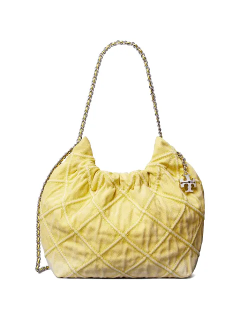 Tory Burch mini Fleming Soft Yellow 183216