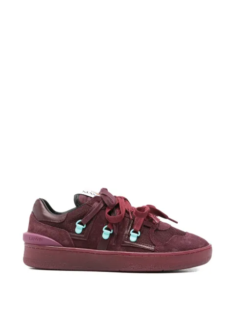 Lanvin laced sneakers Red FUSKDK01LACEH25
