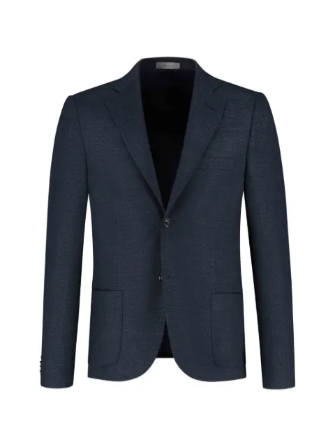 Corneliani notched-lapel blazer Blue 276G762718575003