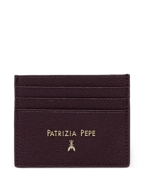 Patrizia Pepe leather cardholder Brown CQ7001L001