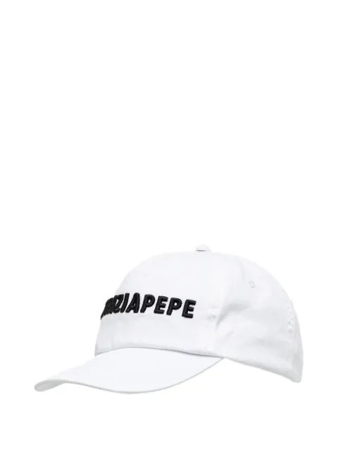 Patrizia Pepe logo-detail baseball cap White 8F0079AB01