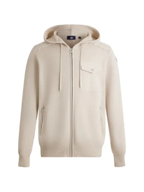 Fusalp Mayance zip-up wool hoodie Neutrals 26EJ2114