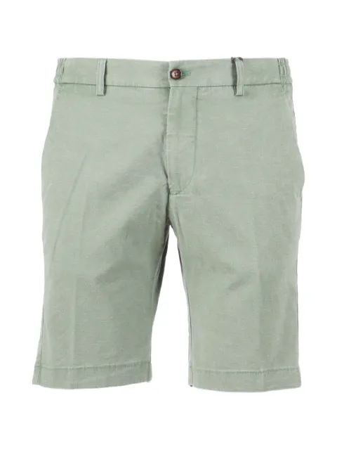 Berwich garment-dyed bermuda shorts Green BERMUDAELAXGDBM1