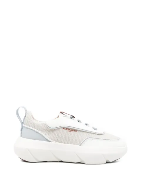 Alexander Smith leather panelled sneakers Grey EPW9657WAV