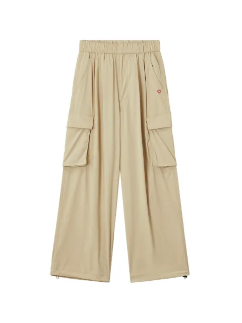 CHOCOOLATE wide-leg cargo pants Neutrals B1XPTW01086X