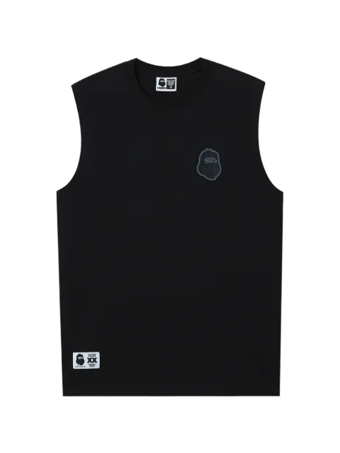 FINGERCROXX appliqué tank top Black FFXVTM01260X